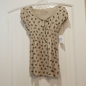Arizona Women Short Sleeve Blouse